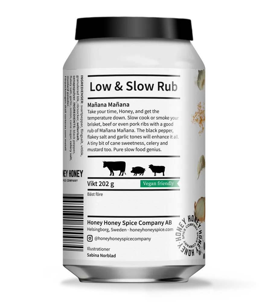 Honey Honey Mañana Mañana Low & Slow Rub