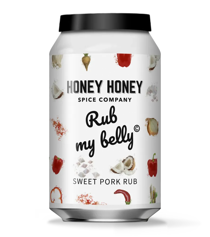 Honey Honey Rub My Belly Sweet Pork Rub
