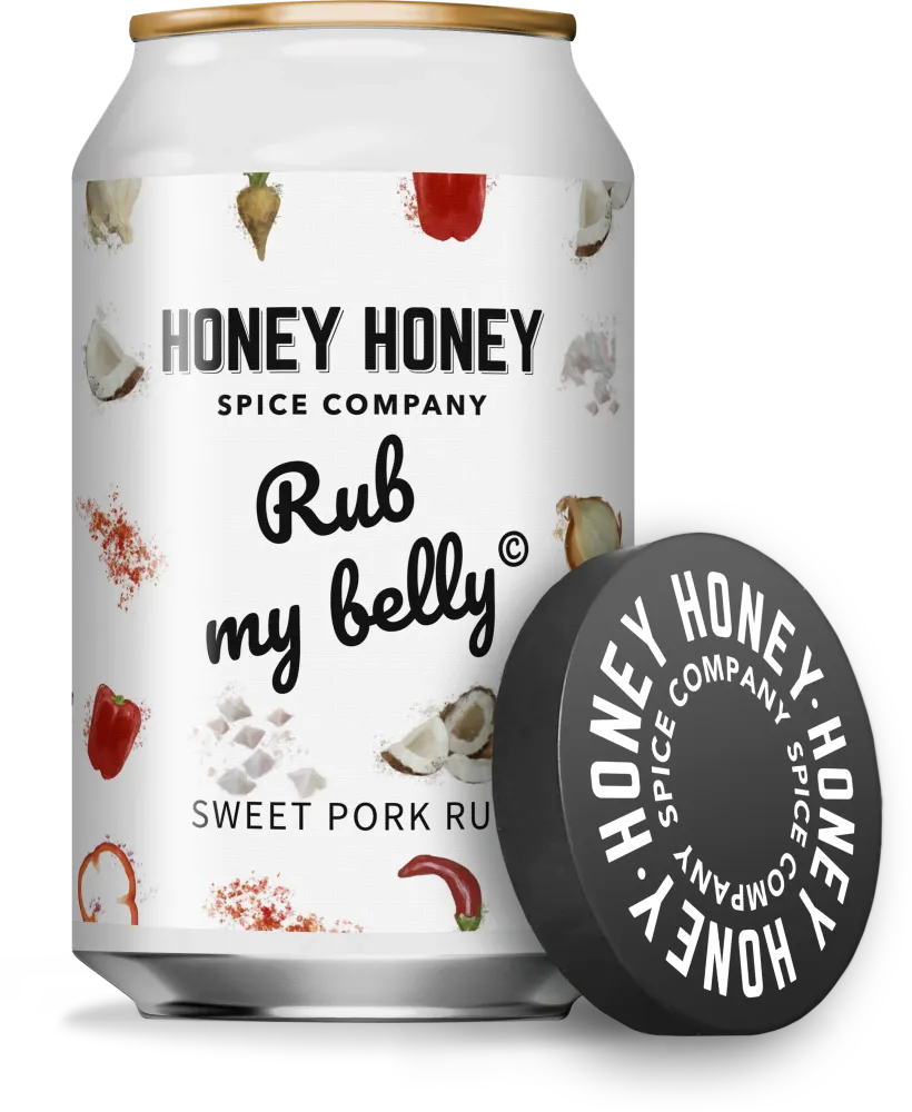 Honey Honey Rub My Belly Sweet Pork Rub