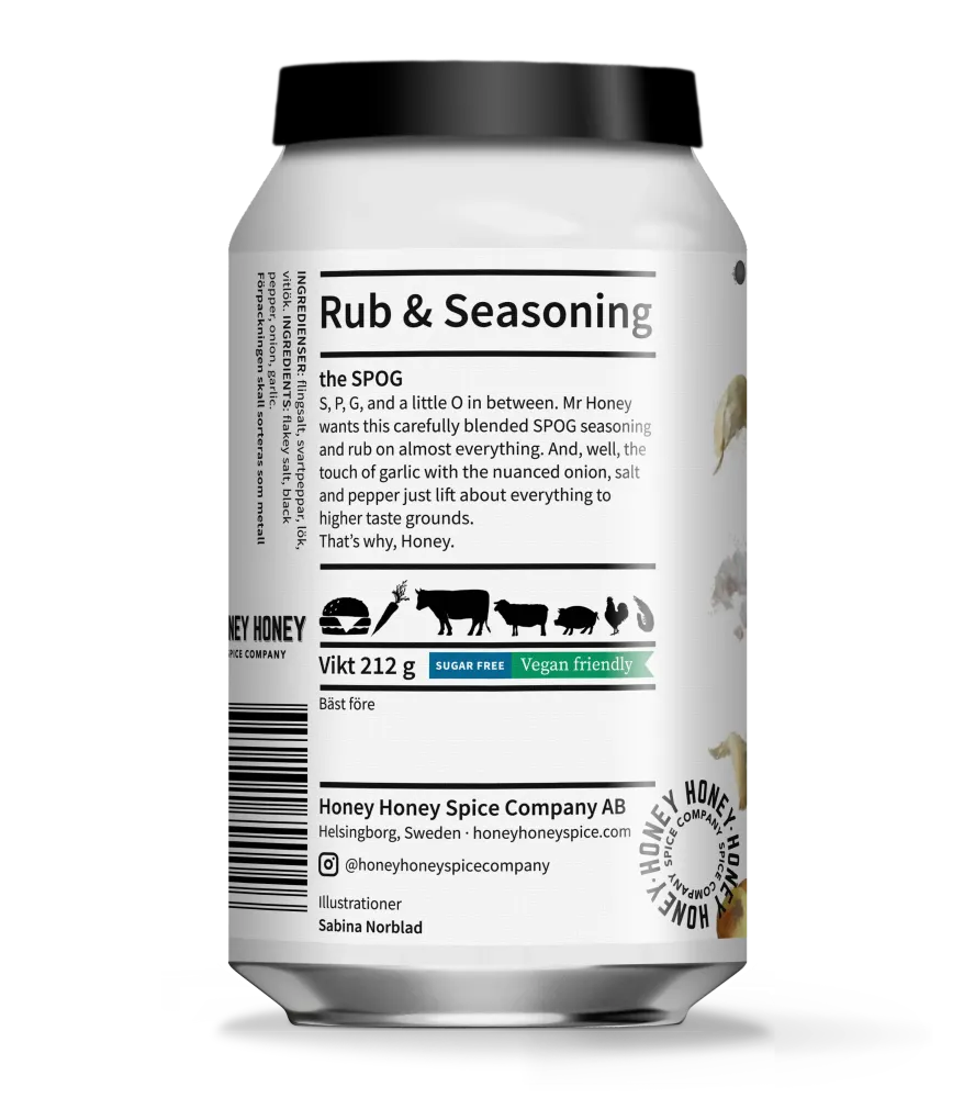 Honey Honey SPOG Rub & Seasining