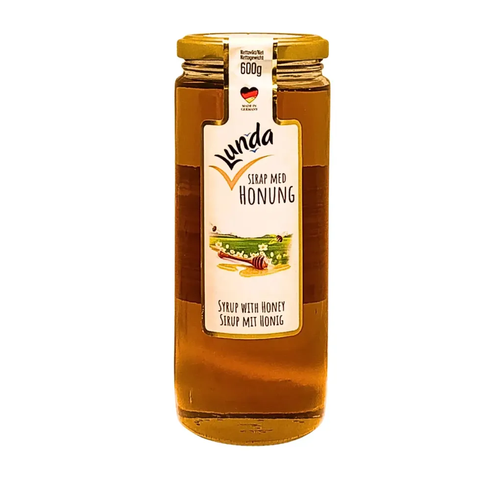 Honung Sirap Lunda 600g – Len sötma för bakning och dessert