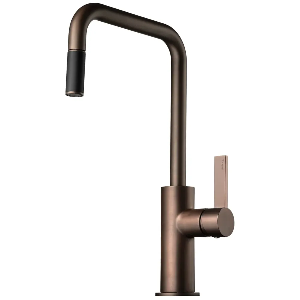 Köksblandare Tapwell ARM985 Hög Rotera Pip Graphite