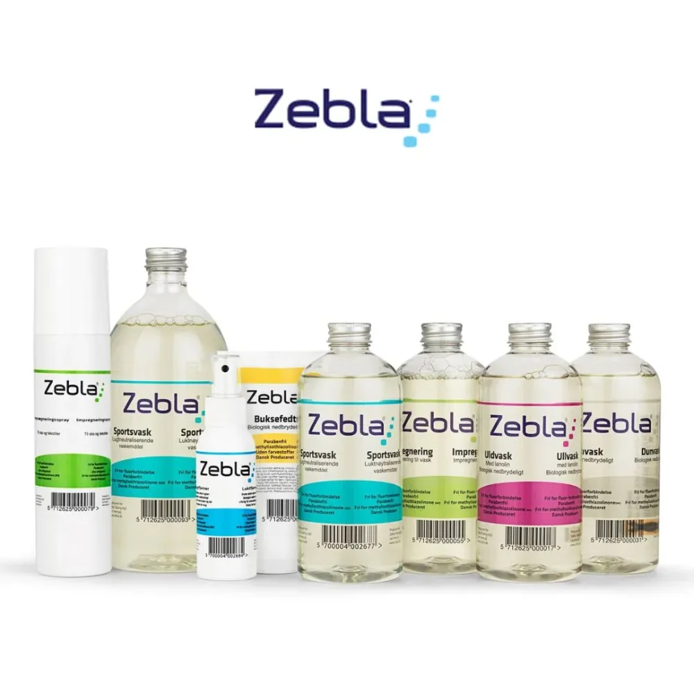 Zebla PFAS-fri impregnerings tvätt - 500ml