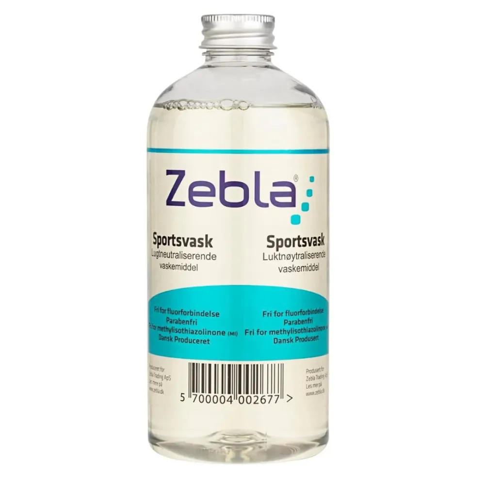 Zebla Sportsvask - med doft - 500 ml