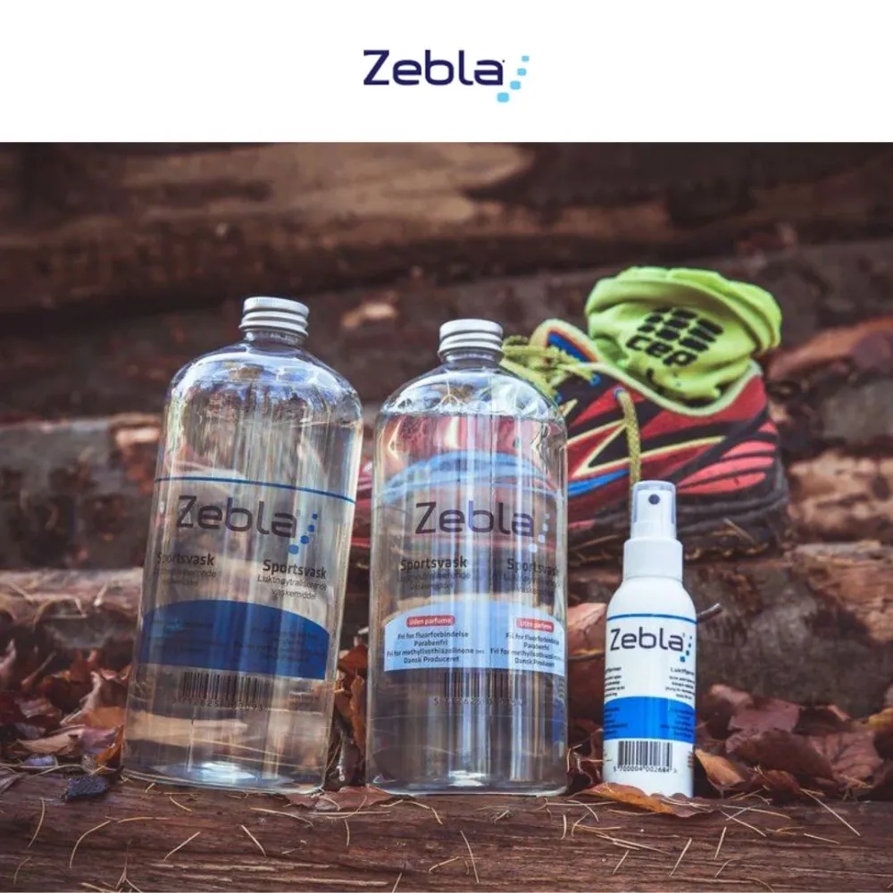 Zebla Sportsvask - med doft - 500 ml