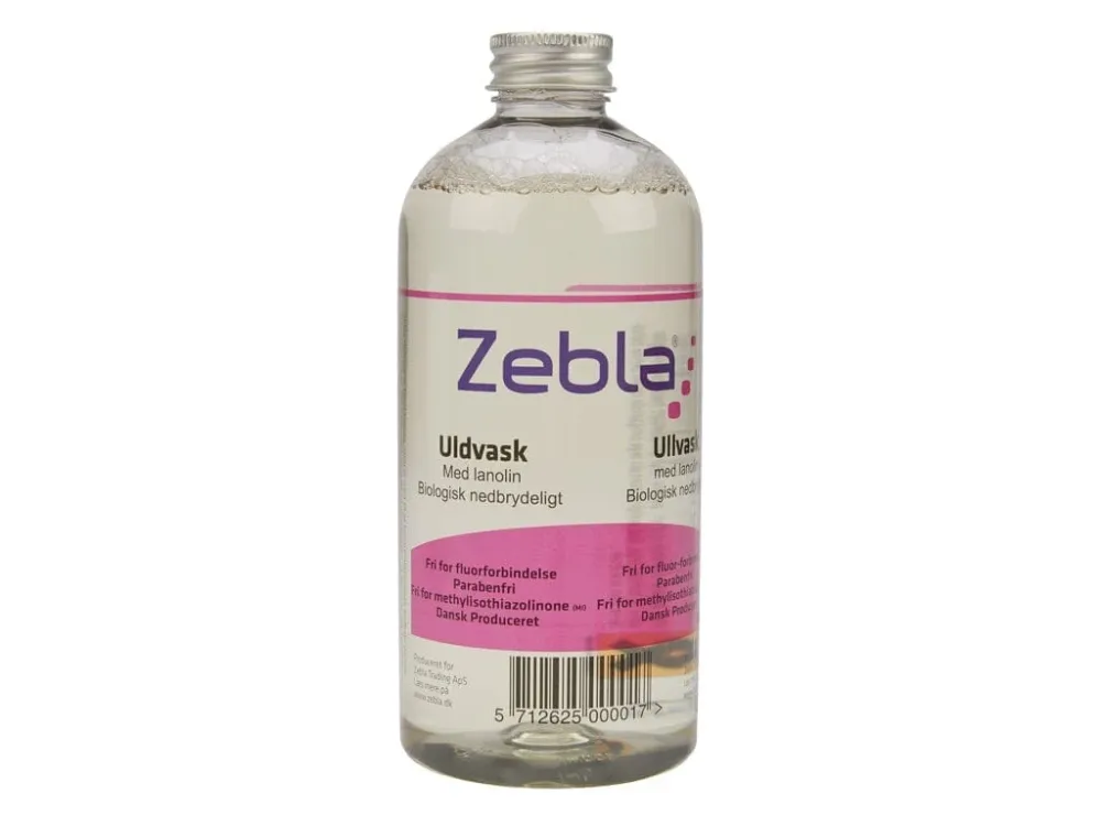 Zebla Uldvask - tvätt av ull - 500 ml