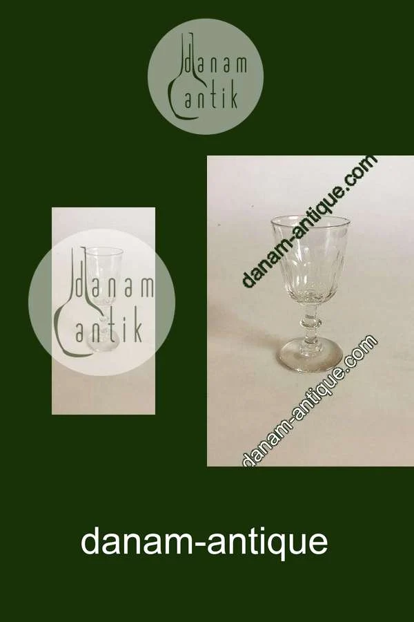 Holmegaard Christian VIII Hvidvinsglas - 12 cm