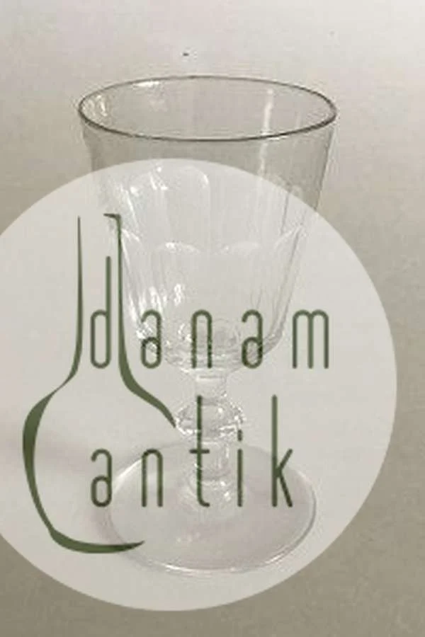 Holmegaard Christian VIII Hvidvinsglas - 13 cm