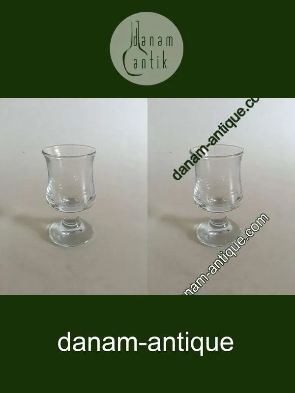 Holmegård Skibsglas. Hvidvinsglas