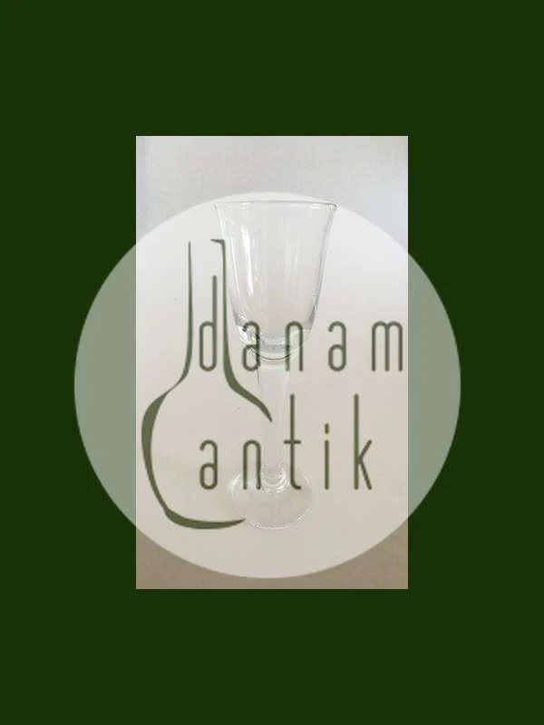 "Hvid Klokke" Hvidvinsglas Holmegaard