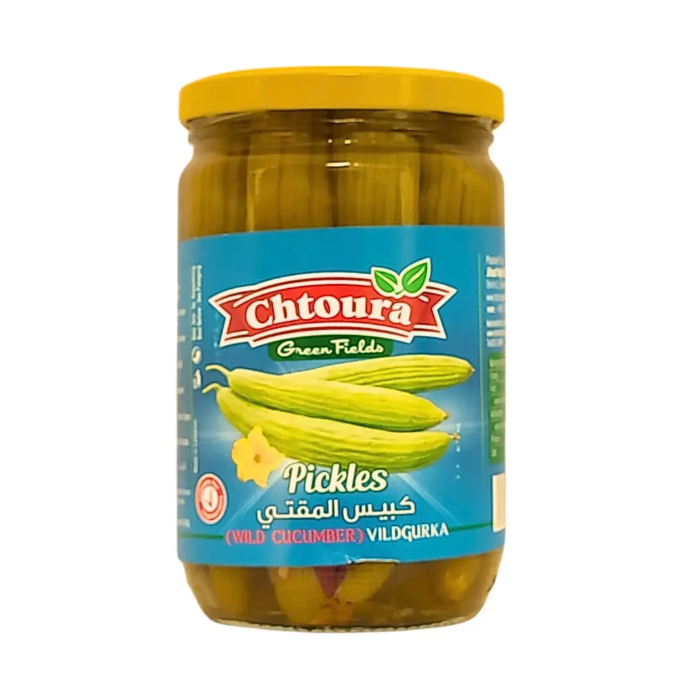 Chtoura Green Fields – Inlagd Vildgurka 600g