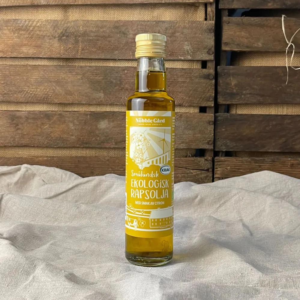 Kallpressad rapsolja citron EKO 25 cl