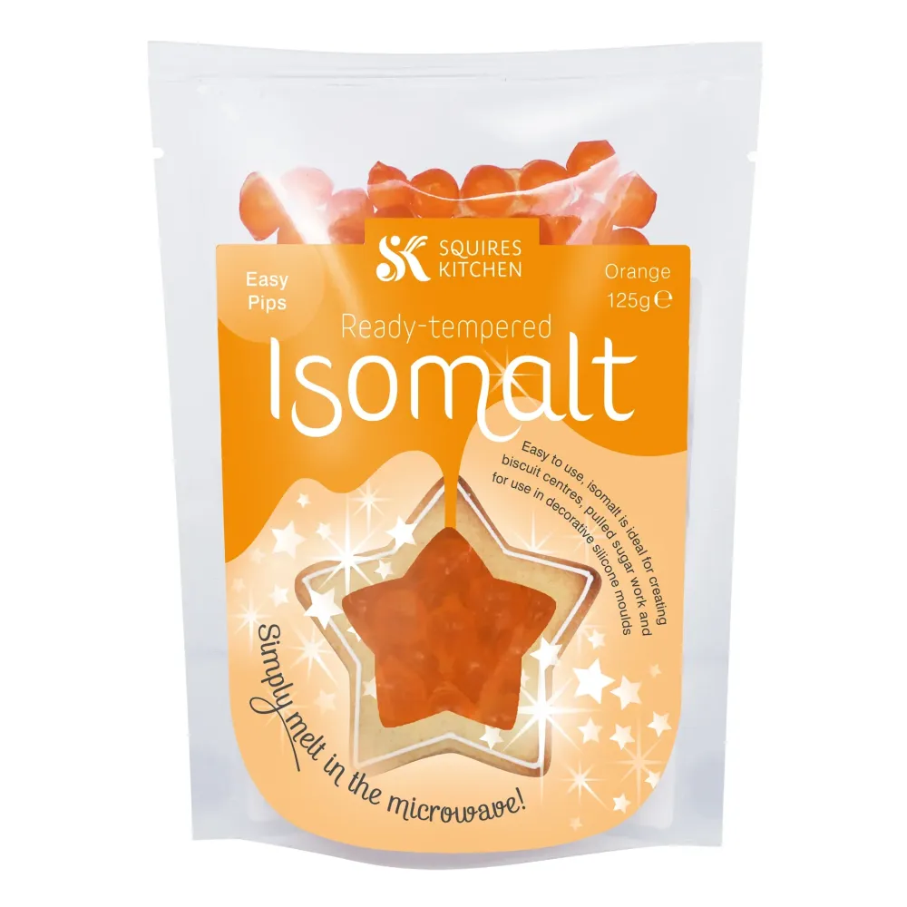 Isomalt Förtempererad Apelsin 125 g