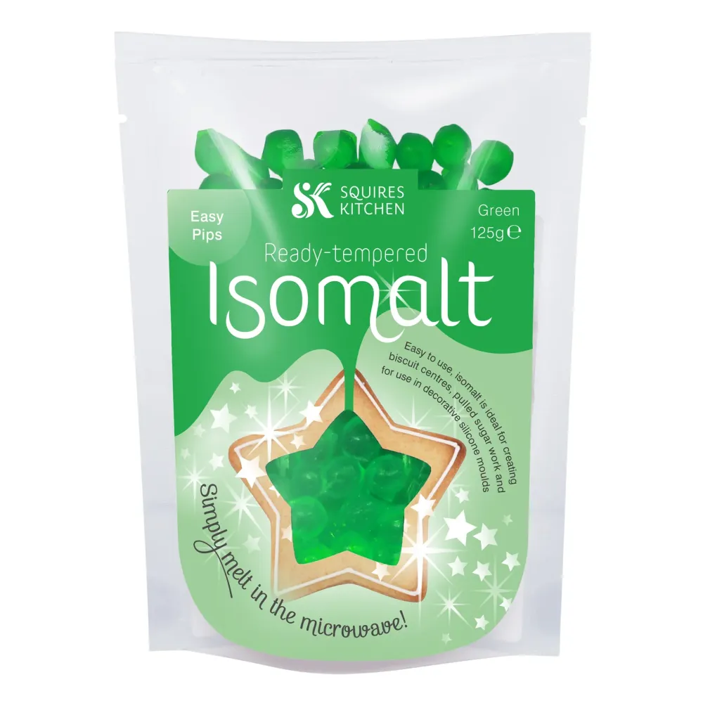 Isomalt Förtempererat Grönt 125 g