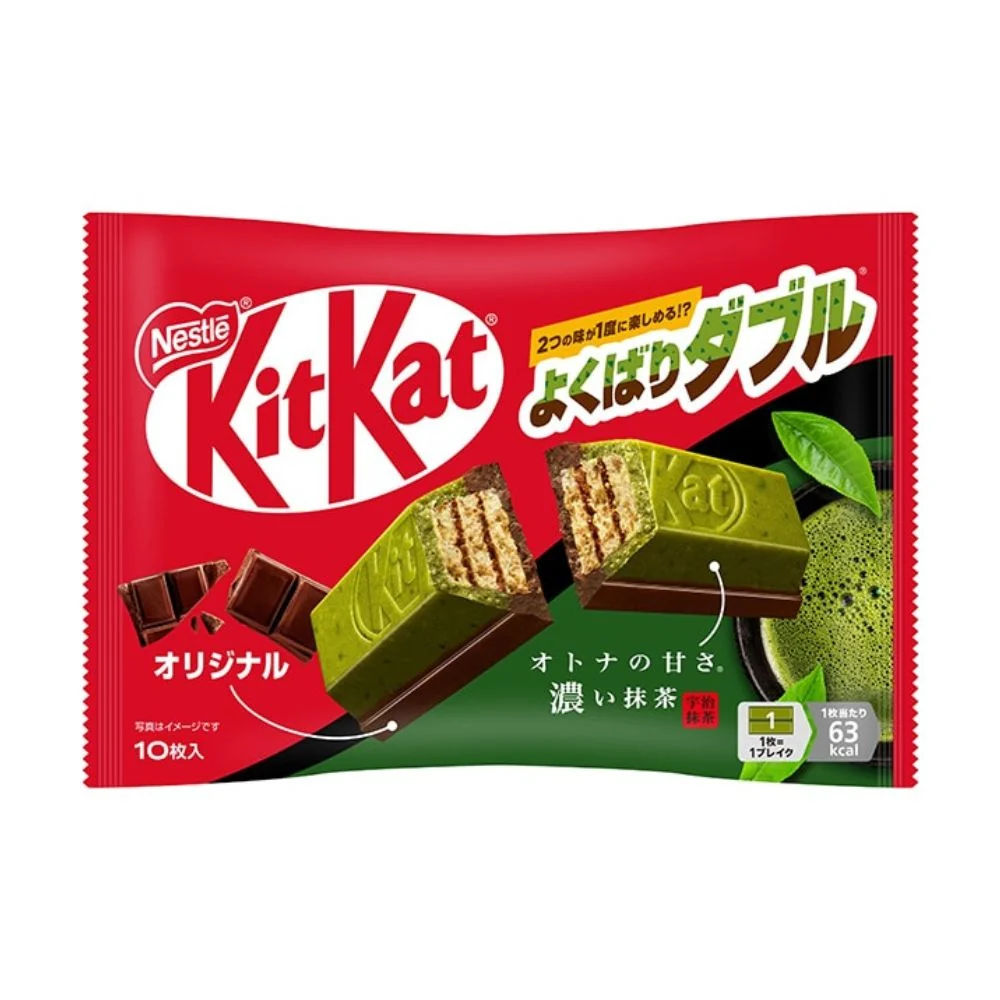 Kit Kat Rik Matcha och Choklad 10 bitar