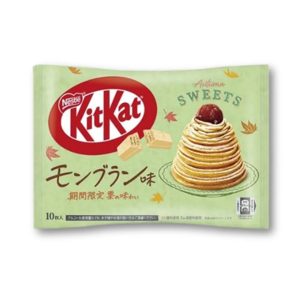 KitKat Mont Blanc-smak från Japan – 10 bitar