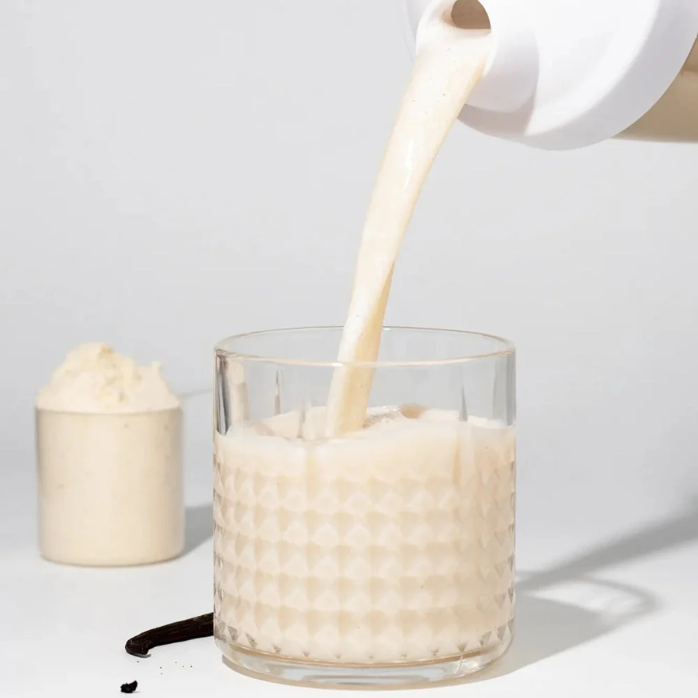 Vilgain Protein balsam från mjölk från gräsbetande kor, vaniljsmak 1000 g
