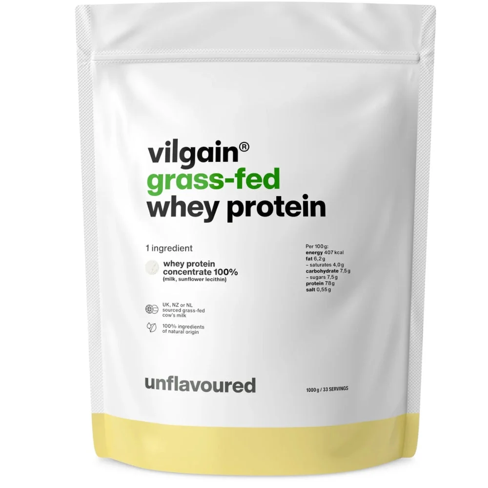 Vilgain Protein balsam från mjölk från gräsbetande kor, smaklös 1000 g