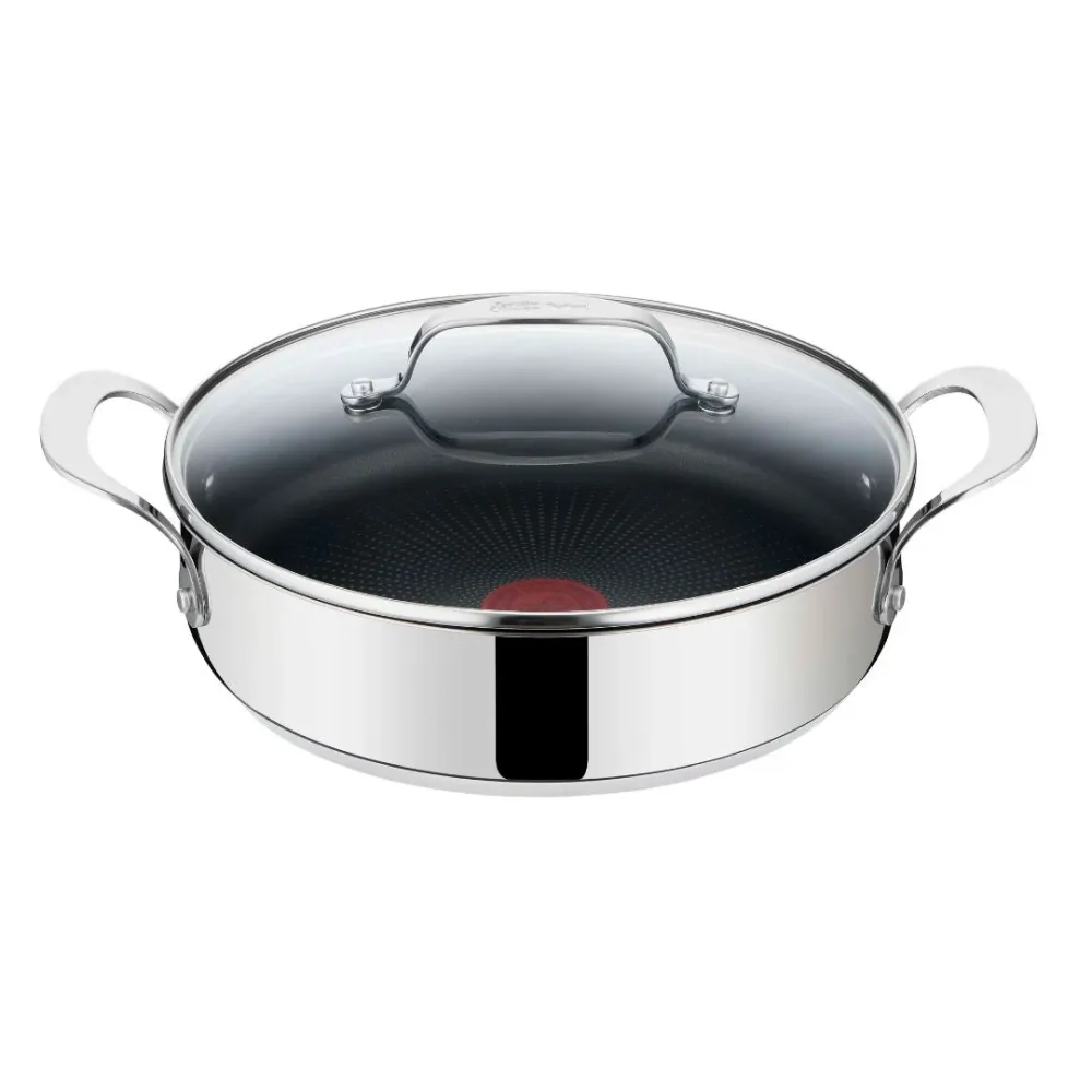 Tefal - Jamie Oliver Oundgänglig SS sautépanna 25 cm 3,2 L med lock