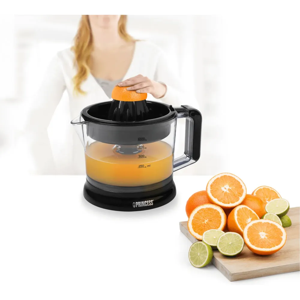 Princess Juicepress Citrus Juicer Traditional Black