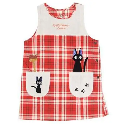 Rostfritt stål Kiki Delivery Jiji Röd Förkläde