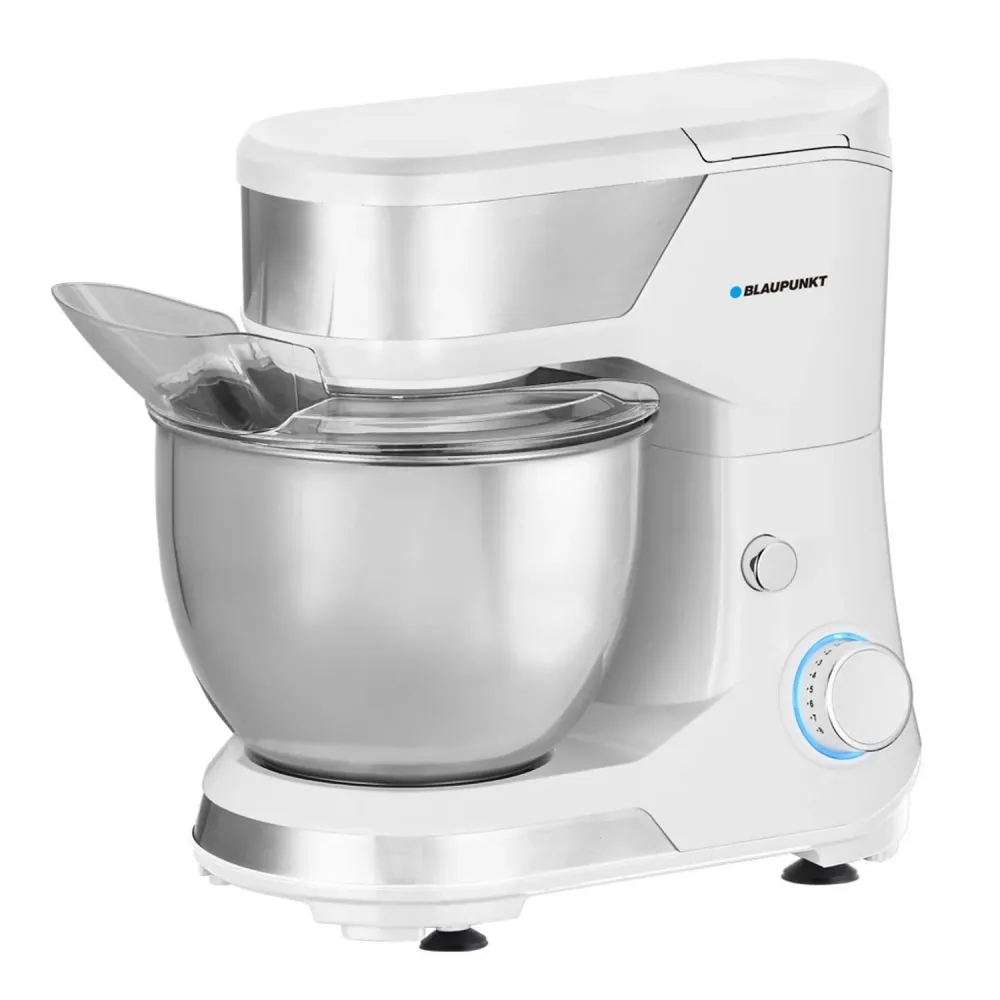 Universal Köksmaskin 1500W Klanetmixer Knådningsmaskin Matberedare Degmaskin 5 L Stålskål