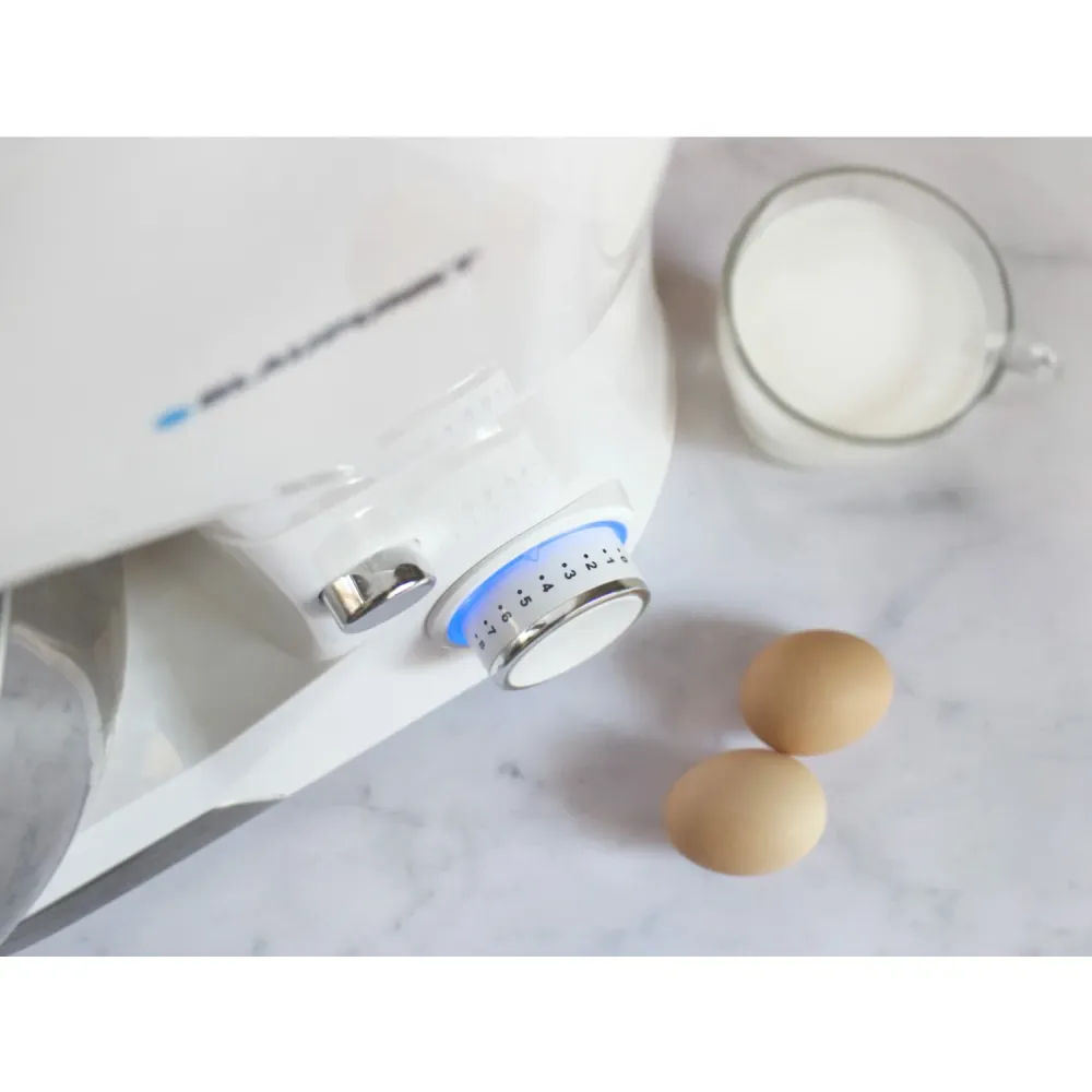 Universal Köksmaskin 1500W Klanetmixer Knådningsmaskin Matberedare Degmaskin 5 L Stålskål