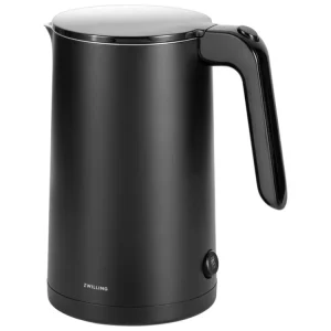 ZWILLING Elektrisk vattenkokare ENFINIGY 1,5 l, träkol, Zwilling