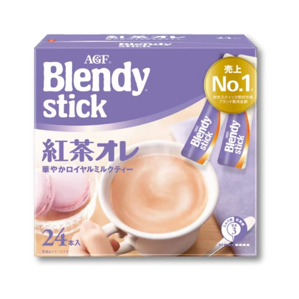 AGF Blendy Stick Tea au Lait (Mjölkte) 24 bitar