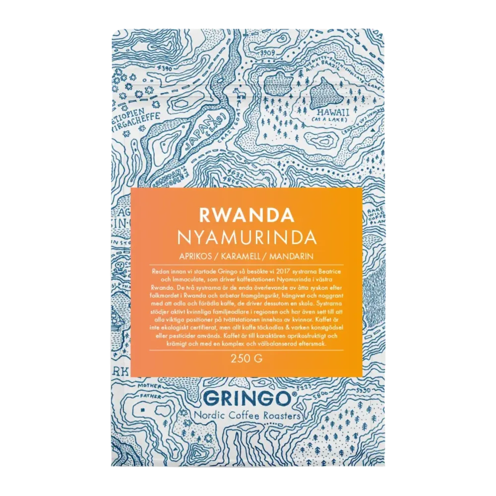 GRINGO - Rwanda Nyamurinda - Brygg - 250g