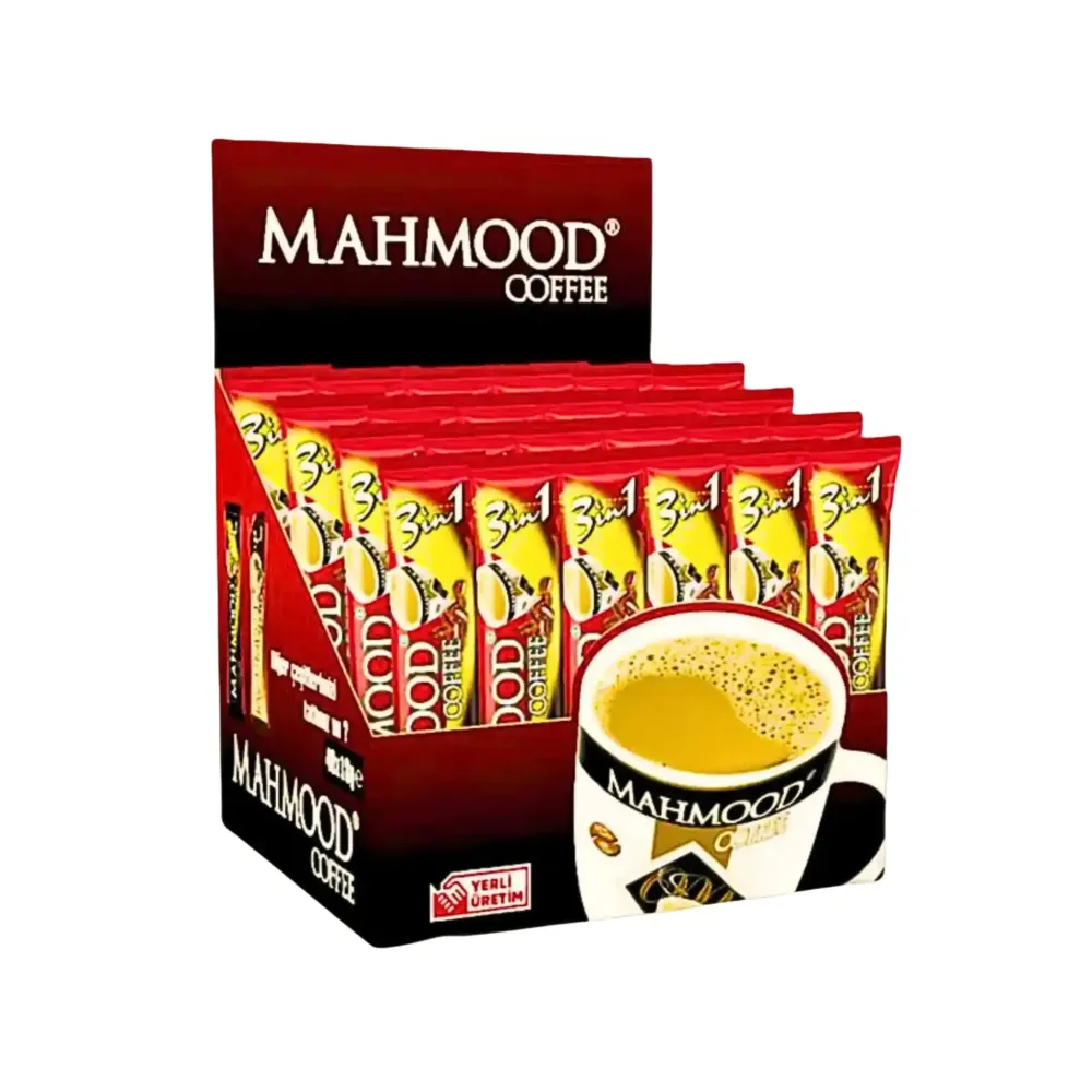 Mahmood Kaffe 3 i 1 - Snabbkaffe med Mjölk & Socker x24 | Shirdell.se