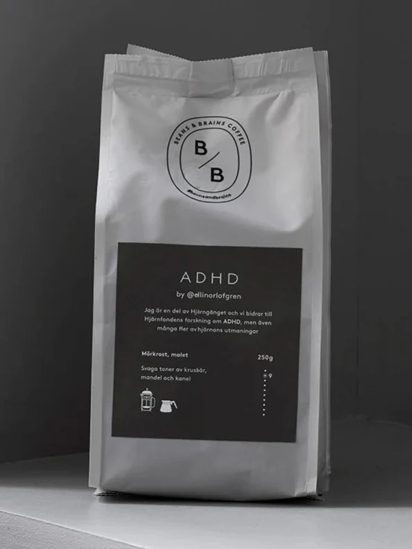 Svanfeldts Coffee ADHD Kaffe Mörkrost - malet
