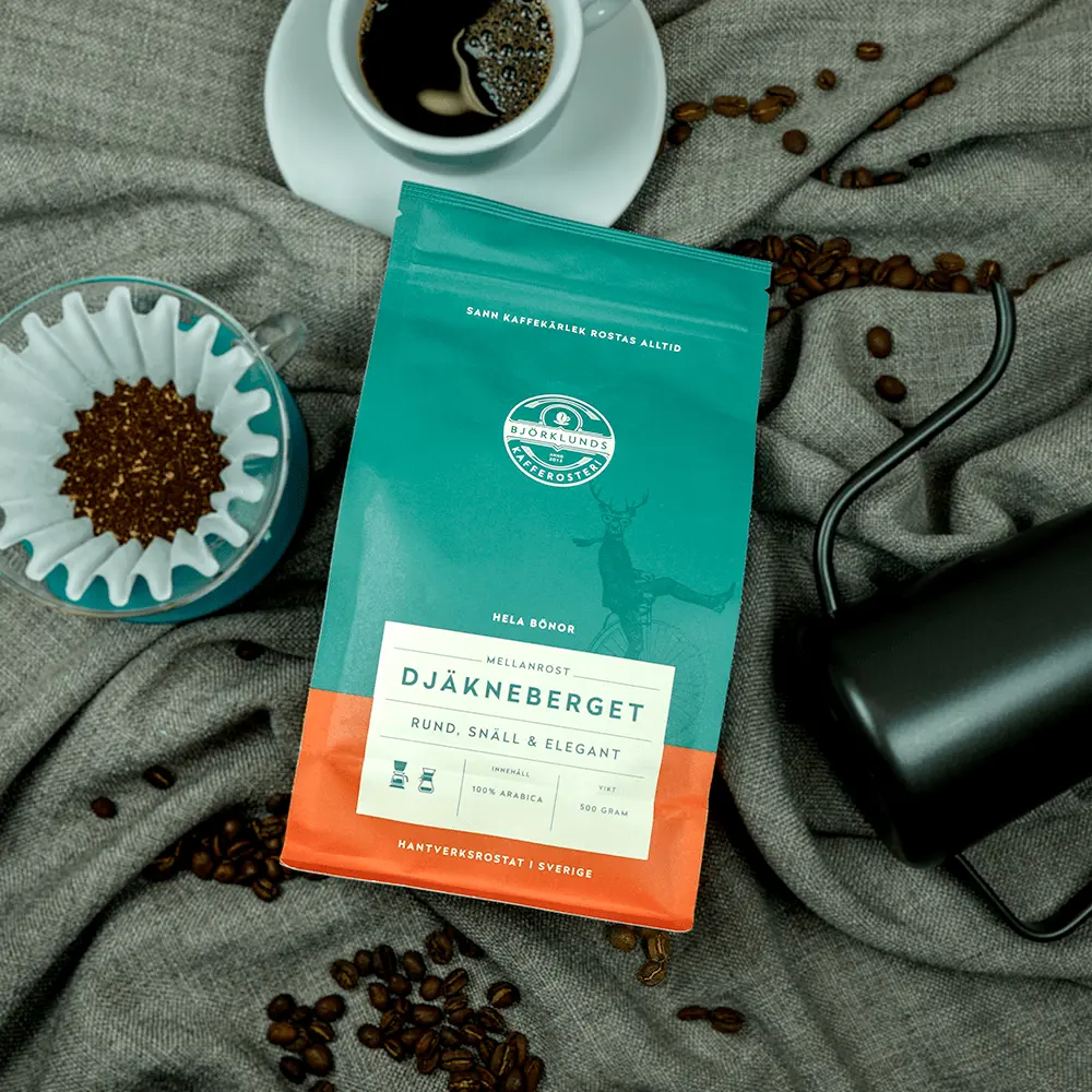 Björklunds Kaffebox – 3 x Bryggmalet kaffe i presentförpackning