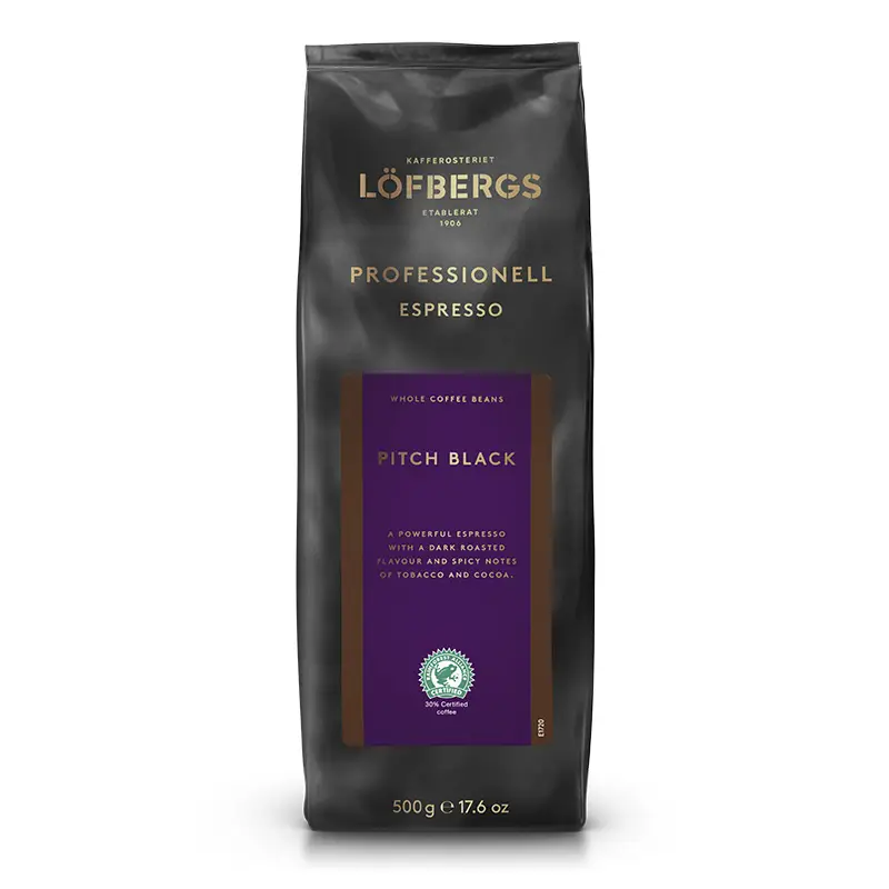 Pitch Black Espresso 8 x 500 g