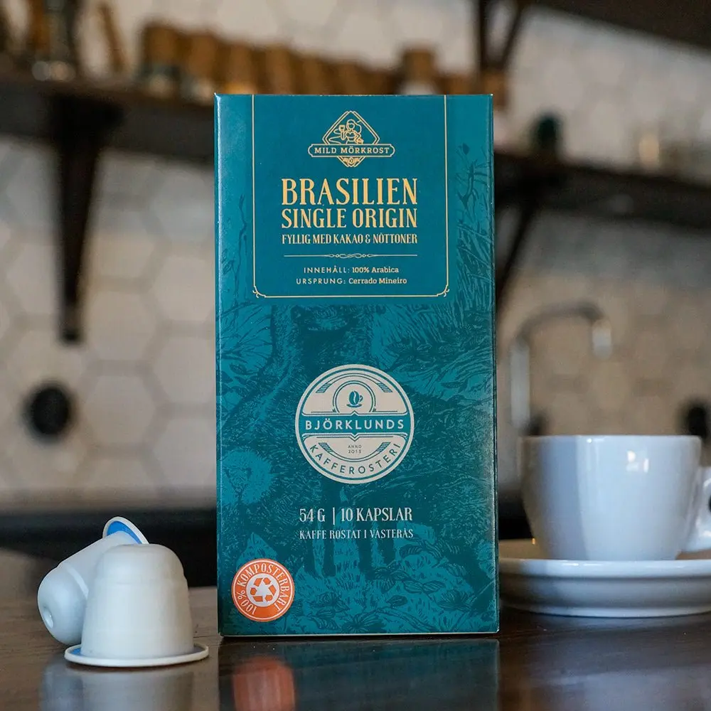 Brasilien Single Origin Kaffekapslar