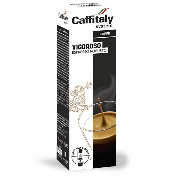 Caffitaly 750199 Ecaffe Vigoroso Kaffekapslar 10st
