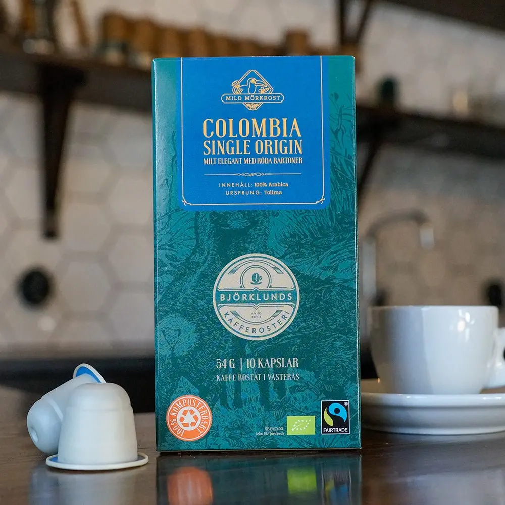 Colombia Single Origin Kaffekapslar