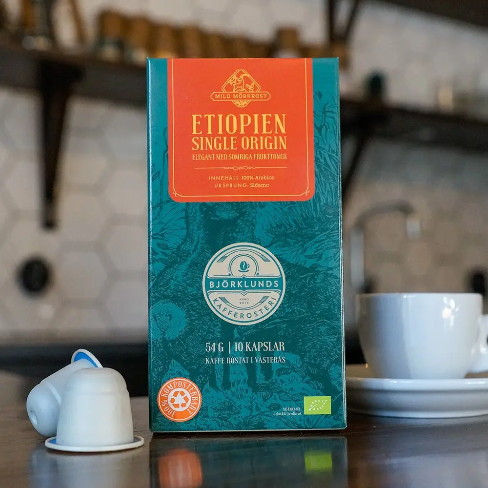 Etiopien Single Origin Kaffekapslar