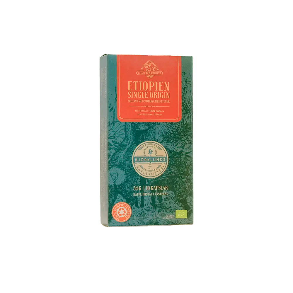 Etiopien Single Origin Kaffekapslar