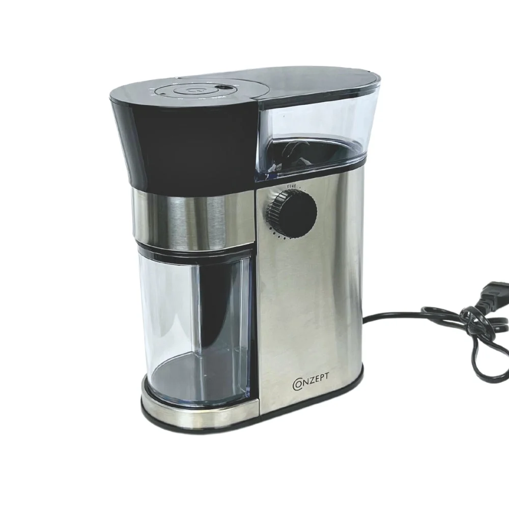 Conzept - Kaffekvarn i rostfritt stål - 120W