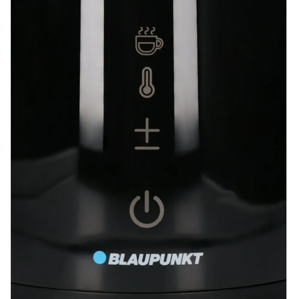 Blaupunkt Elektrisk Vattenkokare Med Touchscreen Display 1,7 l 2200 W Håll Varm Funktion I Upp Till 24 Timmar 5 Valbara Te...
