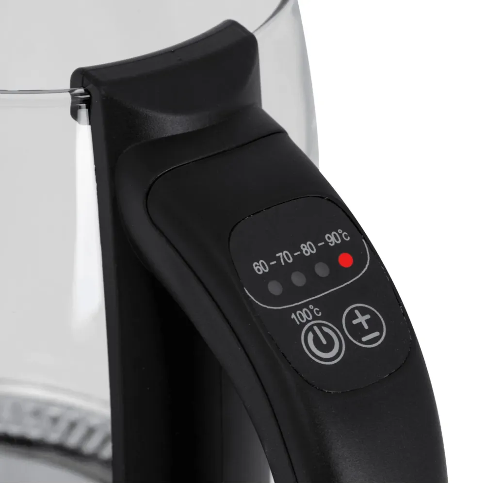Camry CR 1290 elektrisk vattenkokare Detachable korg med infusionsbehållare Temperaturkontroll LED-bakgrundsbelysning 2L 2...
