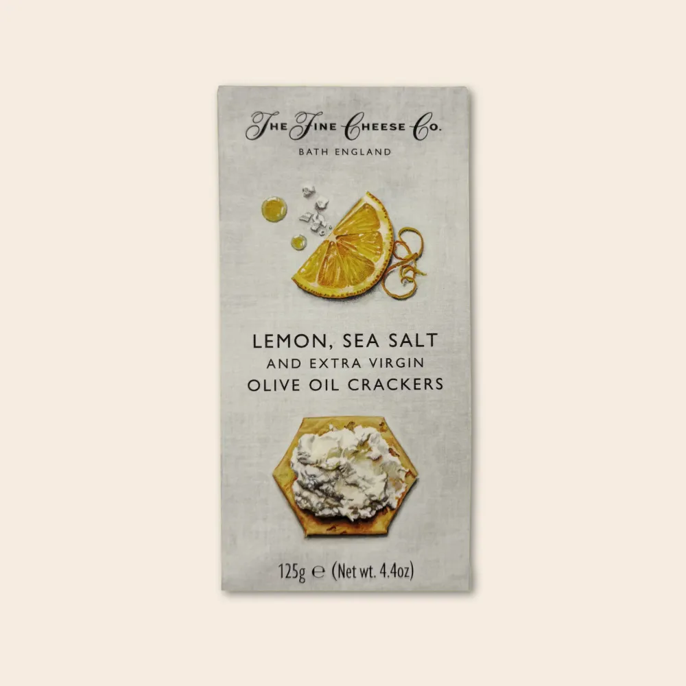 Fine Cheese Co. Kex med citron, havssalt och olivolja