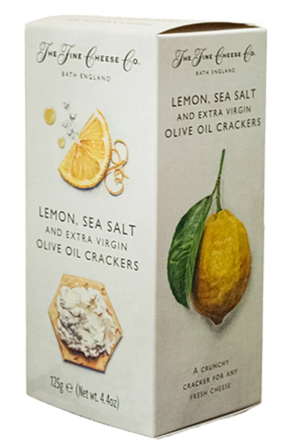 Fine Cheese Co. Kex med citron, havssalt och olivolja
