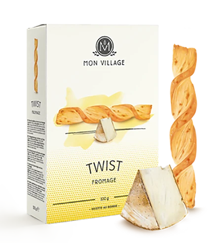 Krispiga Twisted Butter Dough Gruyère Ostkex