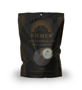 Khmer Areng Svartpeppar påse 50g