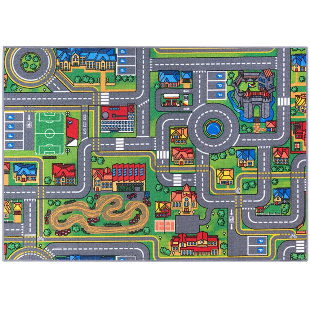 Rebel Roads City Life Matta - 95 X 133 Cm