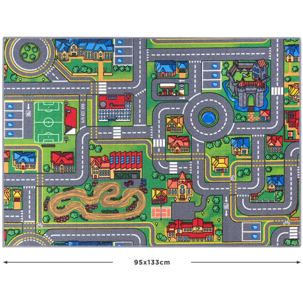 Rebel Roads City Life Matta - 95 X 133 Cm