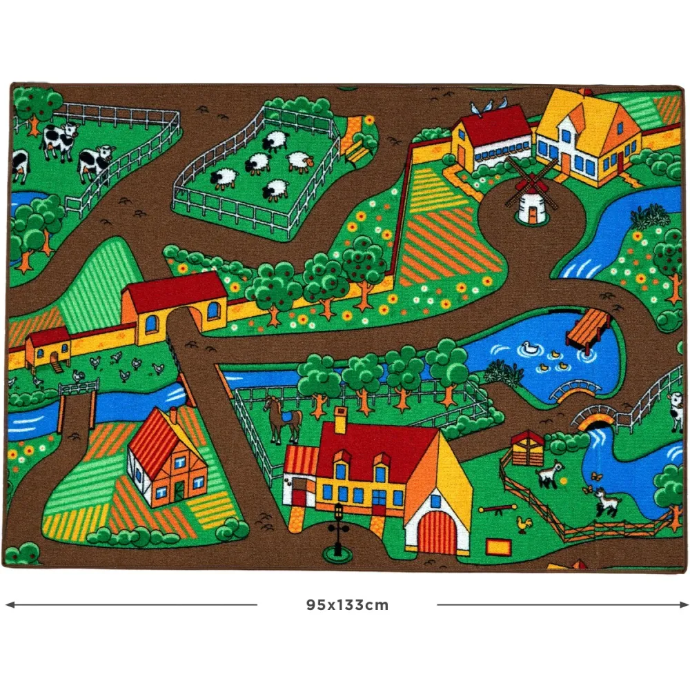 Rebel Roads Farm Life Matta - 95 X 133 Cm