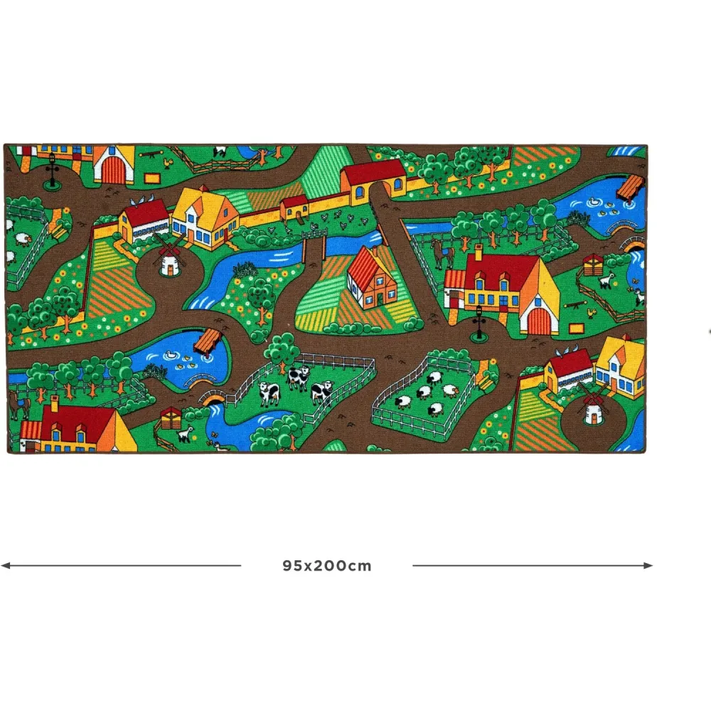Rebel Roads Farm Life Matta - 95 X 200 Cm